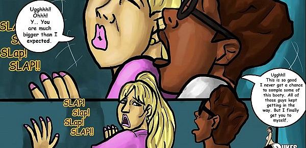  White and Arab Moms Fucked by BBC during playdate at chuckycheese (Comic)
